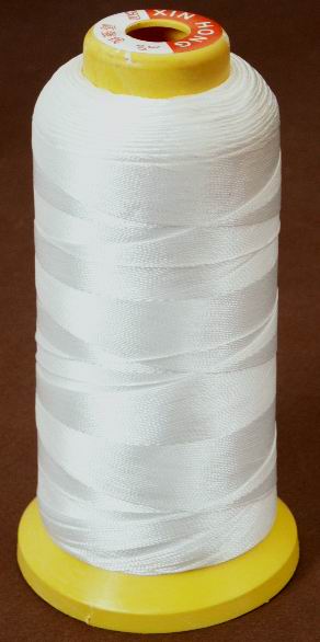 White Beading Thread - Fine Imitation Silk