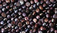 Luscious Peacock Black Biwa Pearls - 5mm