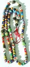 Long Chinese Country Bead Necklace