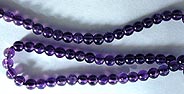 Royal Amethyst  Beads - 5mm Strand