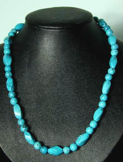 Enchanting Turquoise Bead Necklace