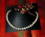 Xmas Gift - Lustrous Pearl Necklace & Earring Box Set