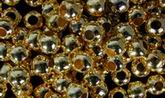 Sparking Gold Beads - 250 x 6mm