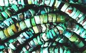 Natural Chinese Turquoise Heishi Disc Beads