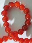 Red 10mm Carnelian Bead Strand