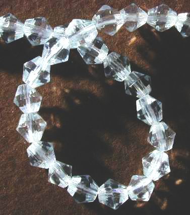 Five Strands of  Beautiful Faceted 4mm Crystal Beads