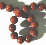 Sparkling  Goldstone Bead Strand - 6mm or 8mm