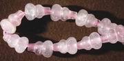 Passionate Rose Quartz 12mm Bell Beads