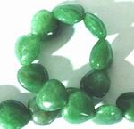 Beautiful Romantic Chinese Jade Heart Beads