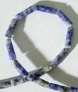 Refreshing Sodalite Tube Beads