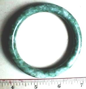 Traditional Chinese Jade Bangle - Bargain NR