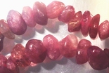 Small Mischief Pink Tourmaline Nugget Beads