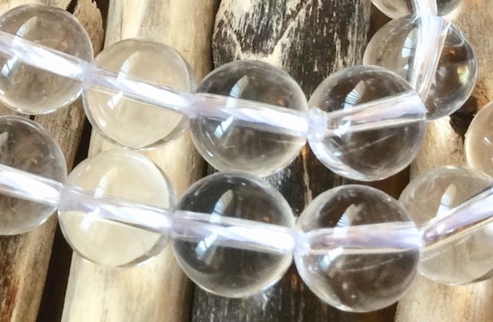 Natural 8mm Magical Crystal Beads - A Grade