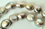 53 Dreamlike Silver-Grey Pearl Beads