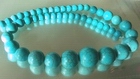 Fantastic Blue Howlite Turquoise Graduated Beads - Large 20mm to 8mm
