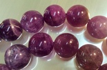 Large 14mm Grand Violet Amethyst Beads