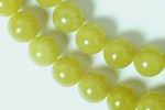 Zesty Lime Lemon Jade Bead Strand - 4mm, 6mm or 10mm