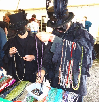 Craft Tent at Middlewich Folk & Boat Festival