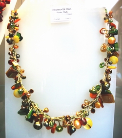 Pearl & Agate Necklace