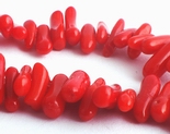 Red Coral Beads