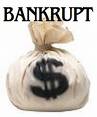 bankrupt