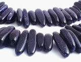 Glamorous Shiny & Sparking Bluestone Icicle Beads