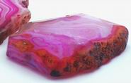 Huge Beetroot Lavender Agate Slab Focal Bead