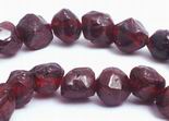 72 Small Haunting Garnet Nugget Beads
