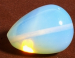 2 Magnificent Large Moonstone Teardrop Beads