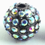 Fully-Blinged Disco Ball Shamballa Bead