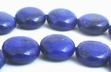 Royal Blue & Gold Shiny Lapis Button Beads