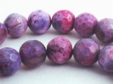 FAC Lavender Crab Fire Agate Beads - Versatile 6mm