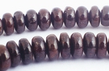 95 Timeless Polished Garnet Heishi Beads