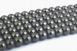 Sleek Black Magnetic Hematite Beads 4mm, 6mm or 8mm -  Relieves Rheumatism!