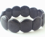 Chunky Glittering Bluestone Bracelet - Great for a night out!