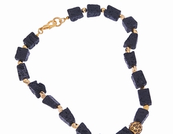 Lave Bead Necklace