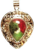 Ruby Zoisite Pendant