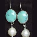 turquoise and pearl jewellery