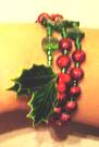 christmas bead bracelet